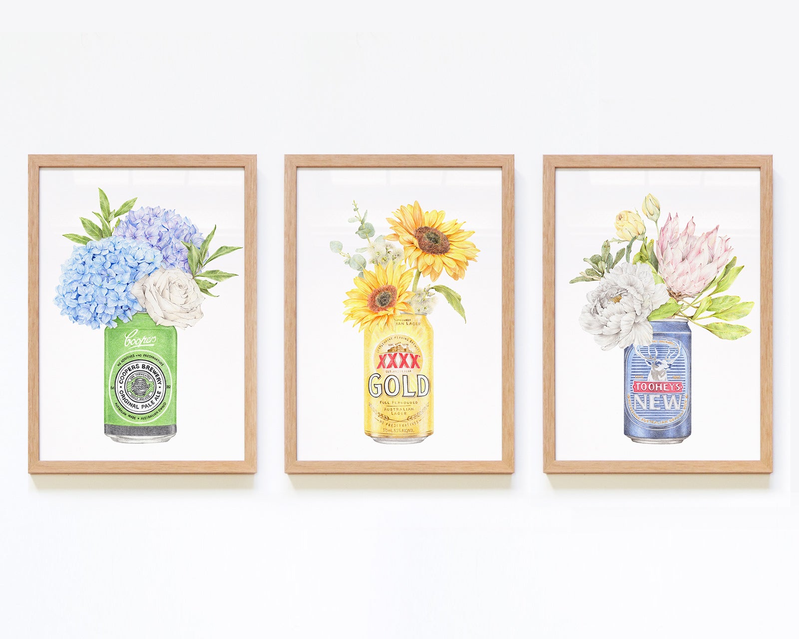 Classic Brews | Set of 3 Art Prints – Carmen Hui Art